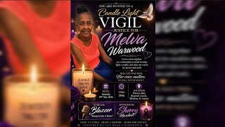 Candle Light Vigil for Melva Warwood