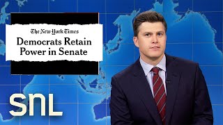 Weekend Update: Democrats Win Senate in 2022 Midterms, Rupert Murdoch Turns on Trump - SNL