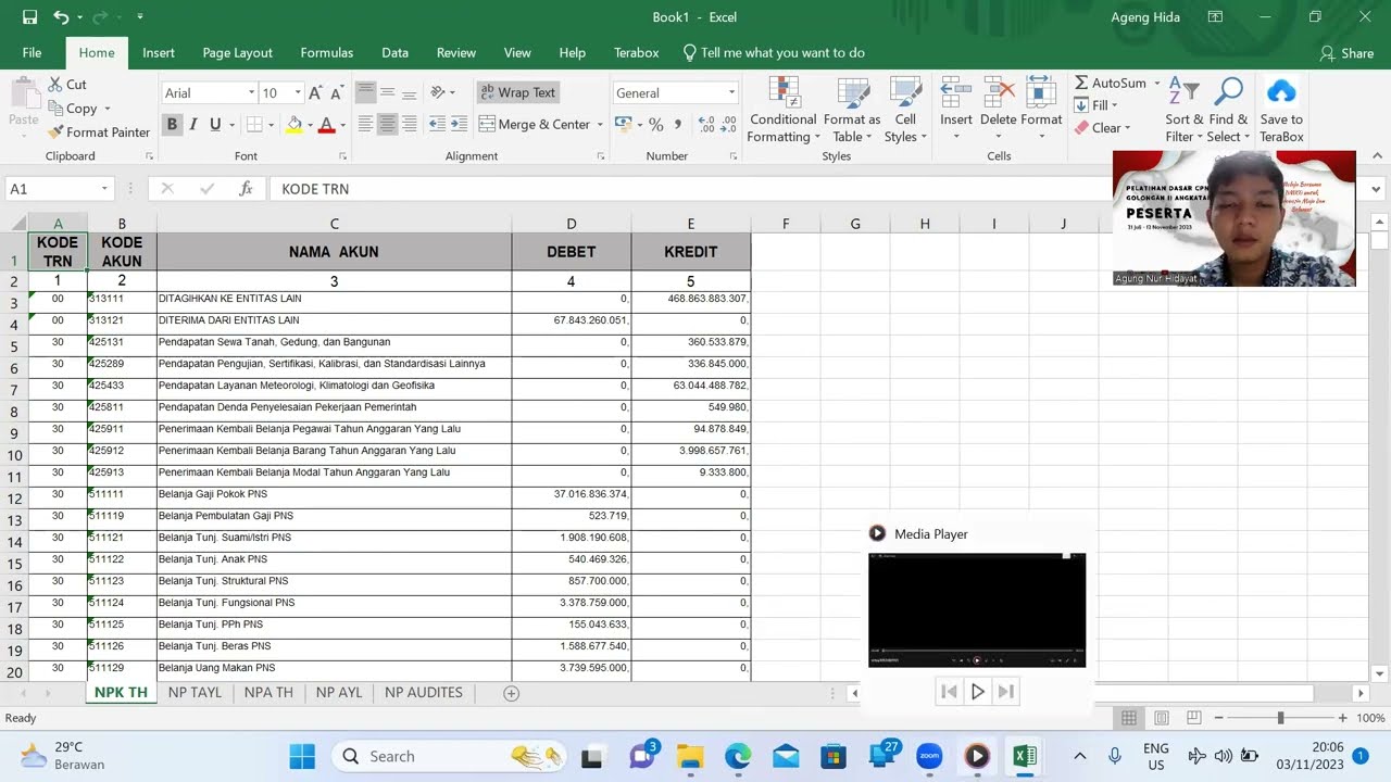 Penyusunan Catatan Atas Laporan Keuangan Menggunakan Aplikasi Excel ...