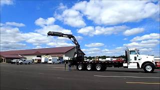 HIAB CRANE ON PETERBILT CHASSIS FOR SALE BY CARCO TRUCK