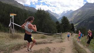 Emelie Forsberg final descend Sierre Zinal 2023 (km 29)