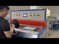 Small economic car floor mat making machine