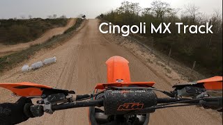 GoPro: Cingoli MX Track | 2 laps riding sx250f | 29-03-24