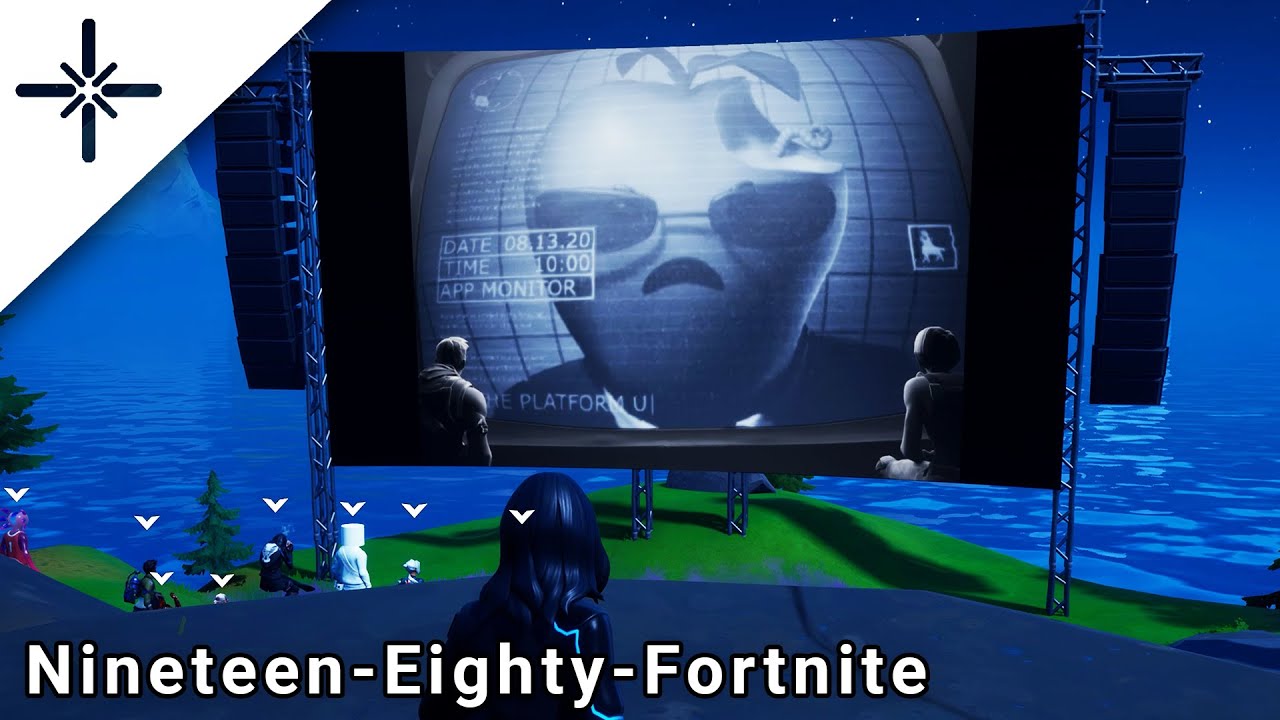 Freefortnite Nineteen Eighty Fortnite Short Clip Epic Suing Apple