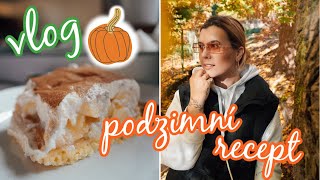 VLOG - Recept na jablečné řezy, pohodový podzim!!🍁