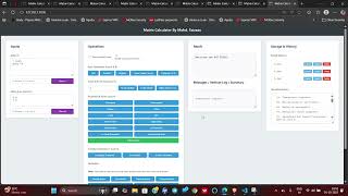 Matrix Calculator Web App – Full Demo | Python & Flask