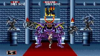 Shadow Dancer - Final Boss & Ending (Sega Genesis)