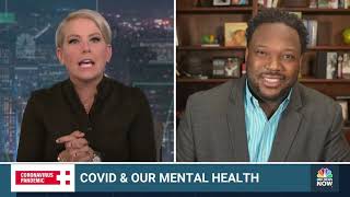 Dr. James discusses Covid & Mental Health | NBC News Now | Alison Morris Show