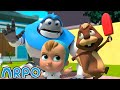 Superhero Baby Saves the Day!!! | ARPO The Robot | NEW VIDEO | Funny Kids Cartoons | Arpo and Daniel