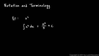 Calculus 5.2e - Notation and Terminology