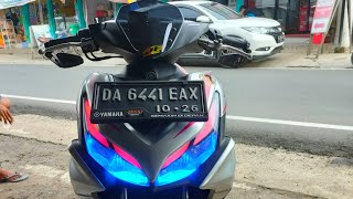 cara pasang lampu alis yamaha aerox connected, aerox terbaru 2022