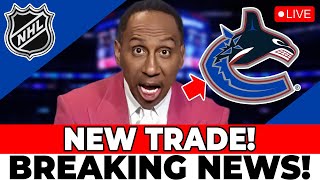 JUST OUT! CANUCKS MAKING A BIG DEAL! NHL CONFIRMS! VANCOUVER CANUCKS NEWS TODAY!