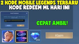 CEPAT AMBIL! 2 KODE REDEEM MOBILE LEGENDS TERBARU HARI INI - KODE REDEEM ML TERBARU FEBRUARI 2025