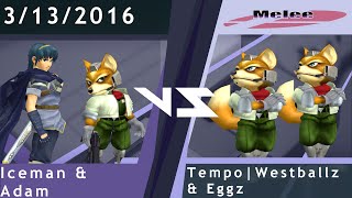 Super SmashNest 5 - Iceman \u0026 Adam Vs. Eggz \u0026 Tempo|Westballz