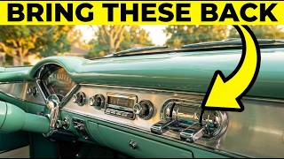 10 Forgotten Car Features That Need To Return