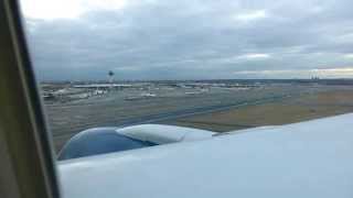 Landing at New York JFK Airport