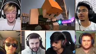 The Epic Rescue of HEROBRINE - Alex and Steve Life (Minecraft Animation) [REACTION MASH-UP]#1982