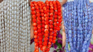 RH Jewellers is Live || whatsApp -- 9550169033#carrotcorals#latestbeads#silverpendent#rawmaterial