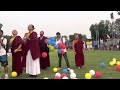 first day 27th gcm 2022 opening ceremony in paonta tibetan settlement dhasa fc v s paonta fc