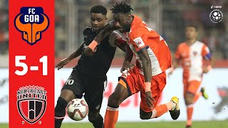 Hero ISL 2018-19 | FC Goa 5-1 NorthEast United FC | Highlights