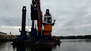 Big Diggers,Mighty, Backhoe Dredger - Dinopotes of Foyle\u0026Marine Dredging