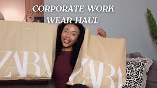 ZARA CORPORATE WORK WEAR HAUL