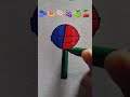 🫐🍉🍭🍏🍒 satisfying creative penting satisfying shorts drawing