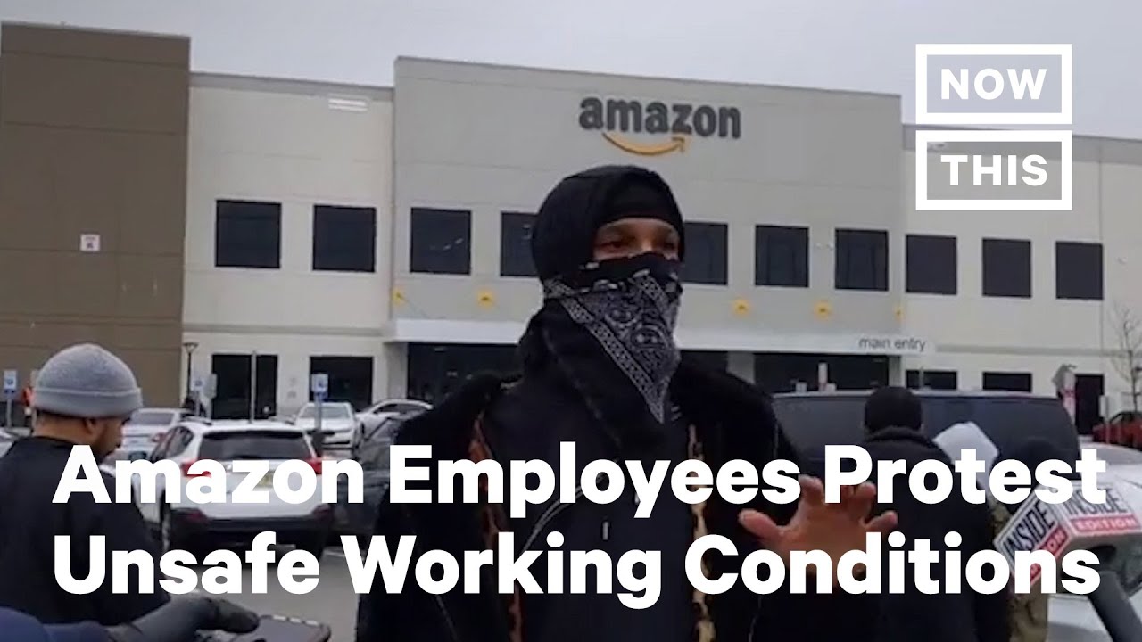 Amazon Employees Strike Due To COVID-19 Crisis | NowThis - YouTube