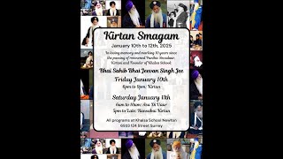 Kirtan Smagam In Loving Memory Of Bhai Jeevan Singh Jee