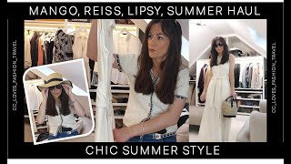 MANGO, REISS, LIPSY Chic Summer Dress Try on Haul, Accessories, Timeless Fashion pieces