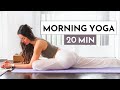 20 Min Gentle Morning Yoga Class | Easy Morning Stretches