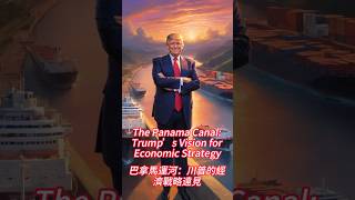 巴拿馬運河：川普眼中的戰略資產The Panama Canal: A Strategic Asset in Trump’s Eyes #川普#巴拿馬運河#川普遠見#全球貿易#經濟影響#川普故事