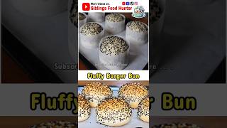 Fluffy Burger Bun / How To Make Burger At Home #burger #recipe #shorts