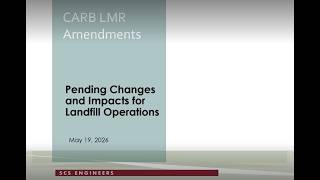 California LMR Updates Explained May 2026