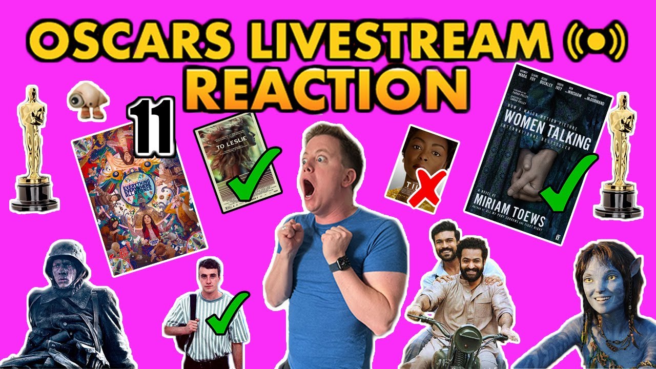 Oscar Nominations 2023 Reaction | Livestream - YouTube