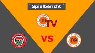 Spielbericht SV 1890 Westerhausen - SV 09 Stassfurt