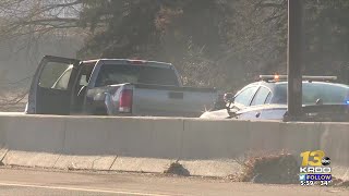 Colorado Springs Police: Homicide investigation underway after body found in truck on SB I-25