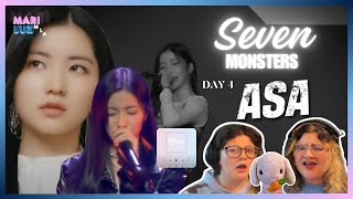 Seven Monsters || Day 4 ASA 🐰 || Sisters react