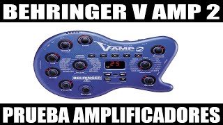 ▶️ TEST DE SONIDO BEHRINGER V AMP 2, PRUEBO TODO LOS AMPLIFICADORES (tutorial español)