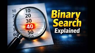 Binary Search Algorithm Explained in 3 Minutes | Python Example