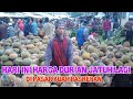 MASIH PANEN RAYA BANJIR DURIAN HARI SELASA PAGI HARGA JATUH MURAH MERIAH DI PASAR BUAH PASREPAN