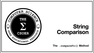 Decision Structures: The String Comparison