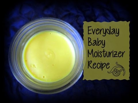 Homemade baby lotion-all natural recipe Homemade baby lotion-all natural recipe