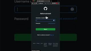 Sign in to multiple Github accounts #coding #github #opensource