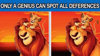 Spot the differences The Lion King