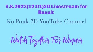 9.8.2023(12:01) Result Live