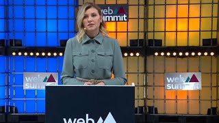 Потужний виступ Олени Зеленської на Web Summit