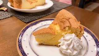 【ﾎｯﾄｹｰｷﾐｯｸｽで簡単\u0026時短シフォンケーキの作り方‼️】