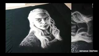 «Game of Thrones»: il fait un portrait avec du sable