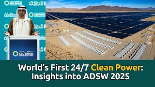 World’s First 24/7 Clean Power: Insights into ADSW 2025 | The Green FootPrint Ep. 6